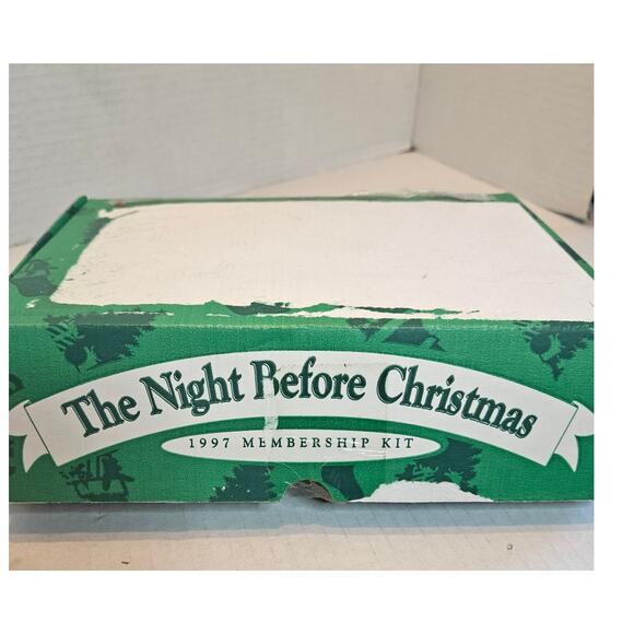 Hallmark 1997 Collector's Club Membership Kit set of 4 NEW The Night Before Xmas - Picture 6 of 7